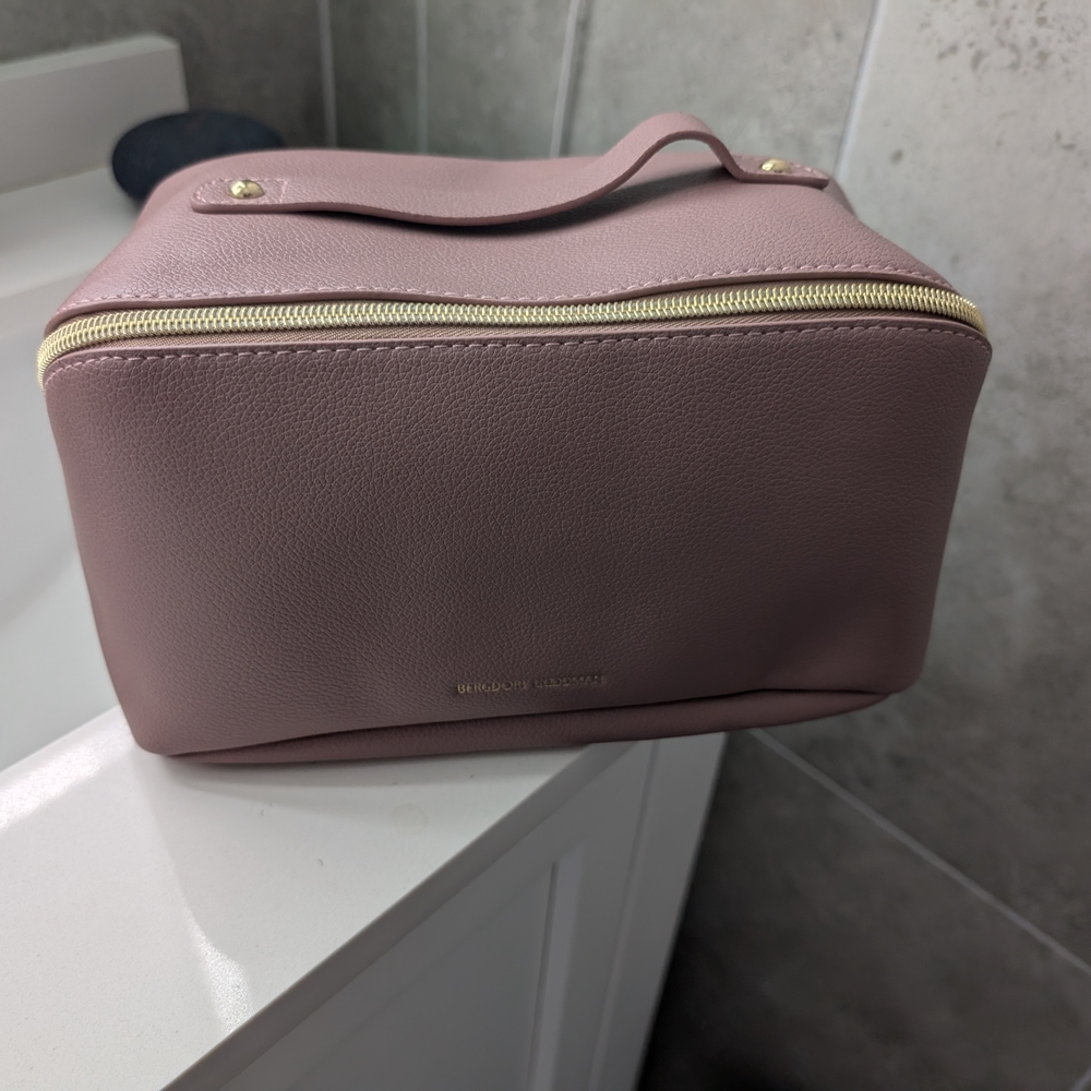 Blush Pink Leather Bag